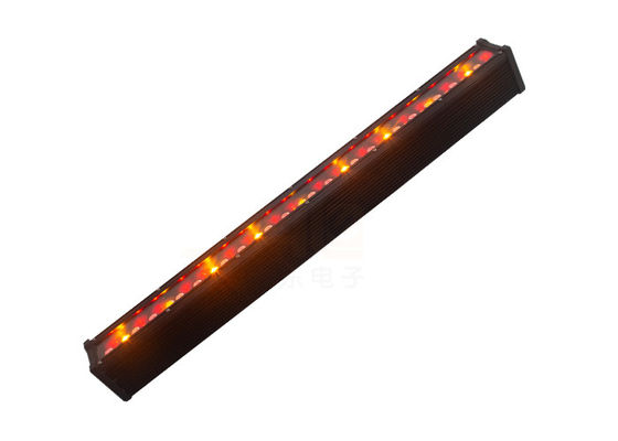 IP65 Làm mờ tuyến tính 60hz 72 * 3W RGBWA LED rửa đèn tường